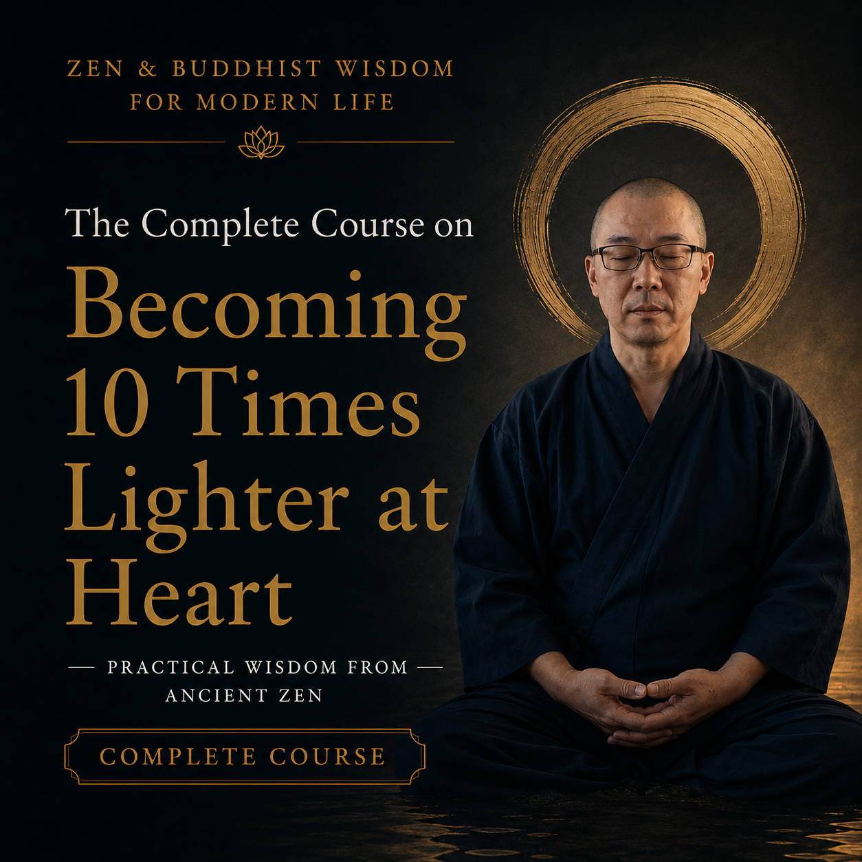 The Complete Course on Becoming 10 Times Lighter at Heart - Online Lecture