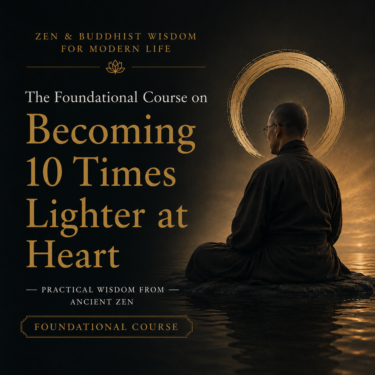 The Foundational Course on Becoming 10 Times Lighter at Heart - Online Lecture